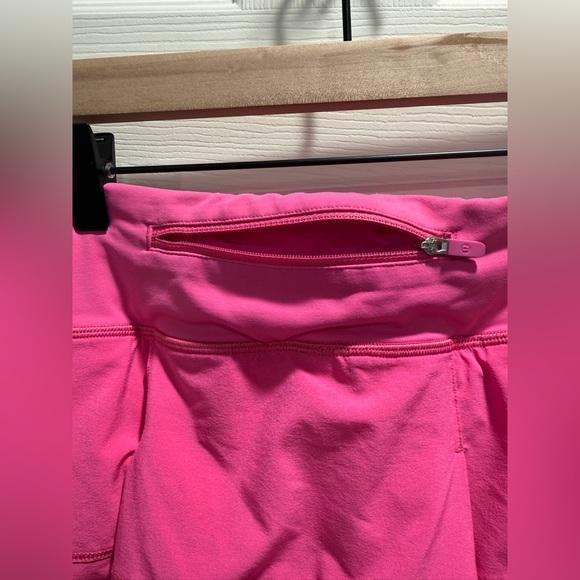 Lululemon Pace Rival Mid Rise Skirt *Tall- Sonic Pink- Size 6 Tall - Picture 11 of 16